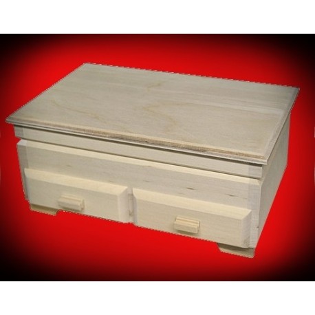 Drewniana szkatułka - komoda