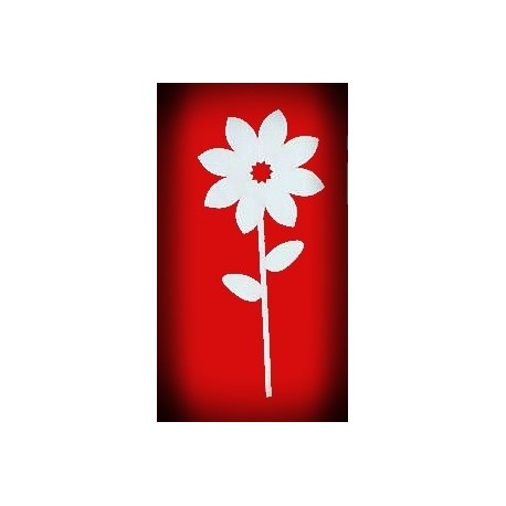 Kwiatek na patyczku - wzór 2